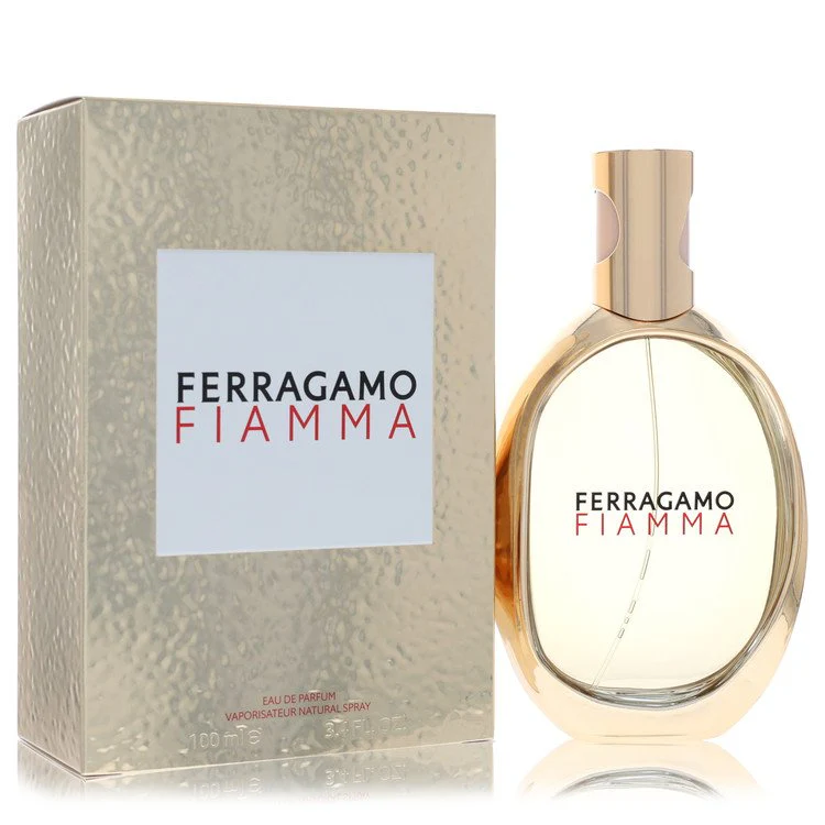 Salvatore Ferragamo Fiamma Eau De Parfum Refillable Spray Unisex 3.4 Oz