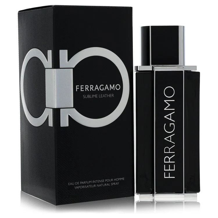 Salvatore Ferragamo Sublime Leather Eau De Parfum Intense Spray 3.4 oz For Men