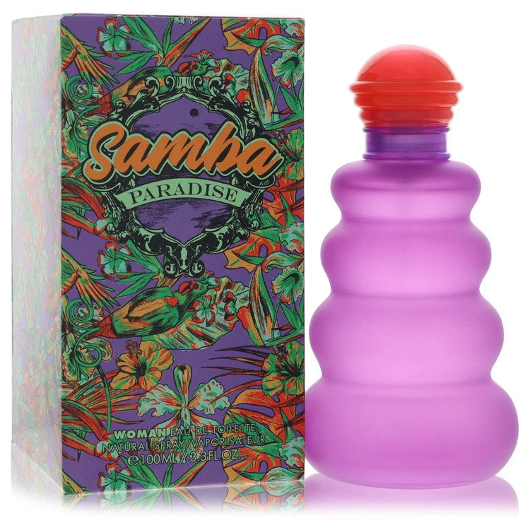 Samba Paradise Eau De Toilette Spray 3.3 Oz for Women by Samba