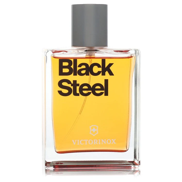 Victorinox Swiss Army Black Steel Eau de Toilette for Men 3.4 oz Tester