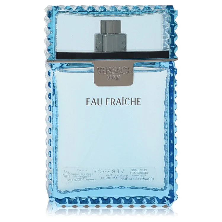 Versace Man Eau Fraiche Eau De Toilette Spray For Men 3.4 Oz